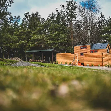 Prázdninový dům Tiny House S Vyhrivacim Koupacim Sudem *
