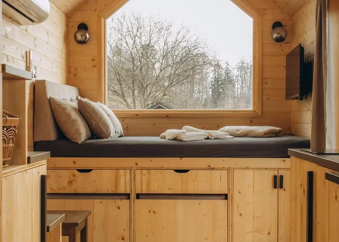 Tiny House S Vyhrivacim Koupacim Sudem *